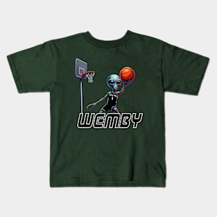 Wemby - ALIEN (no flag) Kids T-Shirt